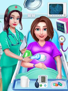 Pregnant Mommy Care Baby Games screenshot 16