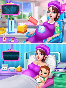 Pregnant Mommy Care Baby Games screenshot 17