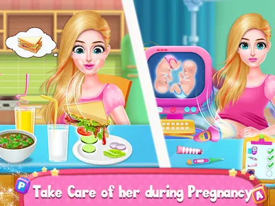 Pregnant Mom & Twin Baby Game screenshot 13