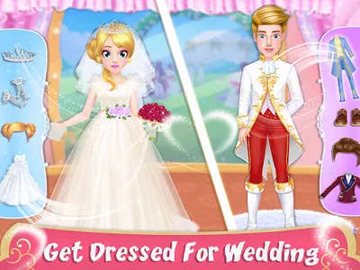 princess wedding Makeup game screenshot 3