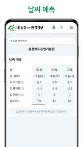 내 농장 e-환경정보 screenshot 2