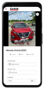 Carbnb screenshot 2