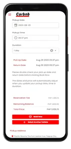 Carbnb screenshot 3