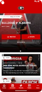 Georgia Bulldogs Gameday LIVE screenshot 0