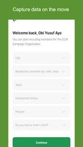 CCM Volunteer screenshot 1