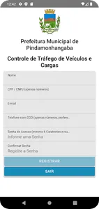 PINDA CVCP - Pedágio e Cargas screenshot 1