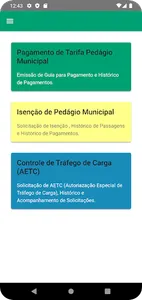 PINDA CVCP - Pedágio e Cargas screenshot 3