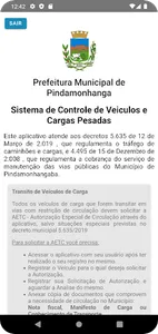 PINDA CVCP - Pedágio e Cargas screenshot 7