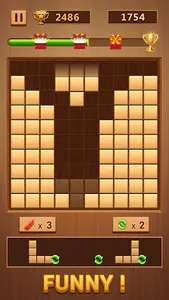 Wood Block - Classic Block Puz screenshot 1