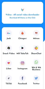 VIDISO-All Social Status Saver screenshot 8