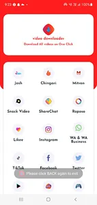 social video Downloader screenshot 0