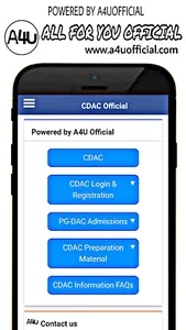 CDAC Official screenshot 0