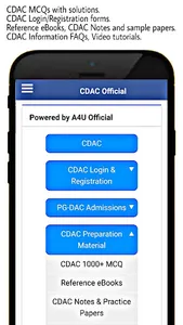 CDAC Official screenshot 2