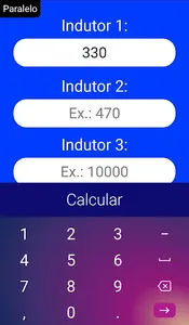 Calculadora de Componentes Ele screenshot 2
