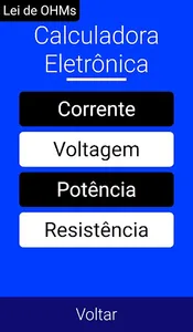 Calculadora de Componentes Ele screenshot 4