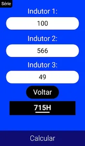 Calculadora de Componentes Ele screenshot 5