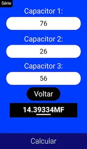 Calculadora de Componentes Ele screenshot 7