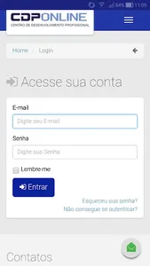 CDP EaD screenshot 1