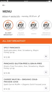 Rise Juicery screenshot 2