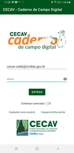 Caderno de Campo Digital do Ce screenshot 7
