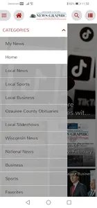 Ozaukee County News Graphic screenshot 1