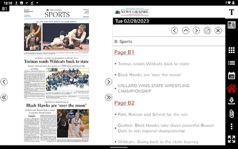 Ozaukee County News Graphic screenshot 10