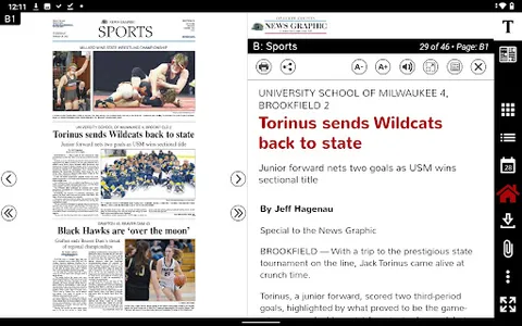 Ozaukee County News Graphic screenshot 11