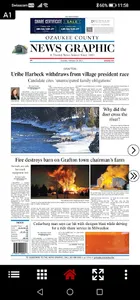 Ozaukee County News Graphic screenshot 3