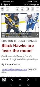 Ozaukee County News Graphic screenshot 5