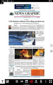 Ozaukee County News Graphic screenshot 9
