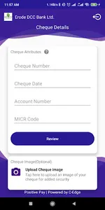 Erode DCCB Positive Pay screenshot 3