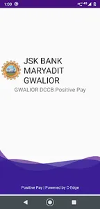 GWALIOR DCCB Positive Pay screenshot 0
