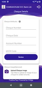 KUMBAKONAM DCCB Positive Pay screenshot 3