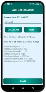 Health Calculator screenshot 0