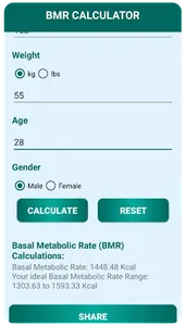 Health Calculator screenshot 5