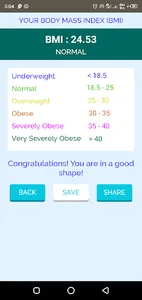Health Calculator screenshot 7