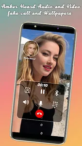 Amber Head Video call & Wallpa screenshot 0