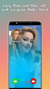 Amber Head Video call & Wallpa screenshot 1