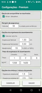 Cálculo de Tijolos screenshot 4