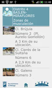 Zonas de Musculación screenshot 3