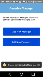 Cenedex Managemer screenshot 1