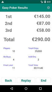 Easy Poker Tournament Timer screenshot 4