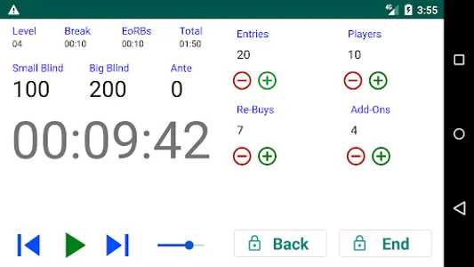 Easy Poker Tournament Timer screenshot 7