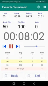 Poker Tournament Timer screenshot 5