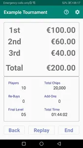 Poker Tournament Timer screenshot 6