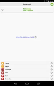 Personlig svarsservice screenshot 3