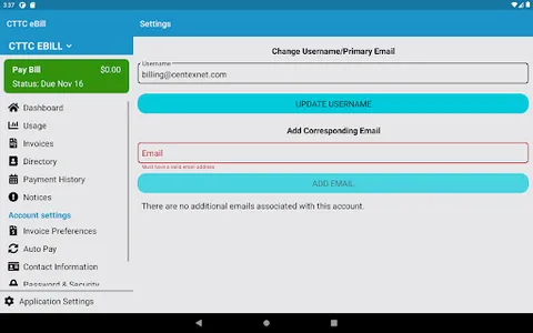 CTTC eBill screenshot 7