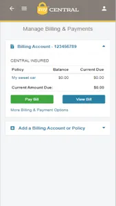 myCentral® Mobile screenshot 1