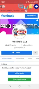 Fm Central Bolivia screenshot 2