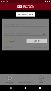 Central State Bank IA screenshot 1